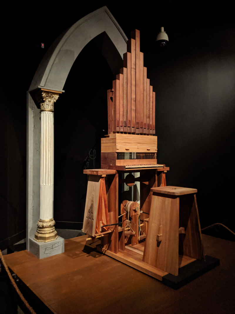 Illustration for article titled Pictures from the Reagan Library: The da Vinci Exhibit